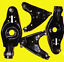 (image for) Lower and Upper Control Arm Kit 4 Pieces Dodge D250 D300 D350 1973 1993 3600 LB 3,800 4,000 LBS Axle Diesel models