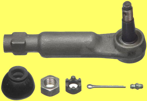 6PC Front Upper and Lower Ball Joints and Outer Tie Rod Ends for 1986-1993 Dodge Ramcharger W100 W150 W250 4WD Detroit Axle 
